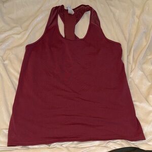 Athleta - gently worn tank with back ruching